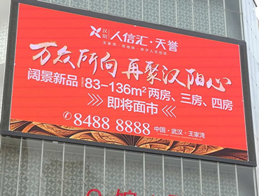 湖北人信地产汉阳人信汇184平